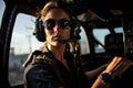 Future airline pilots training in the Airline Pilot Program at Van Nuys Airport