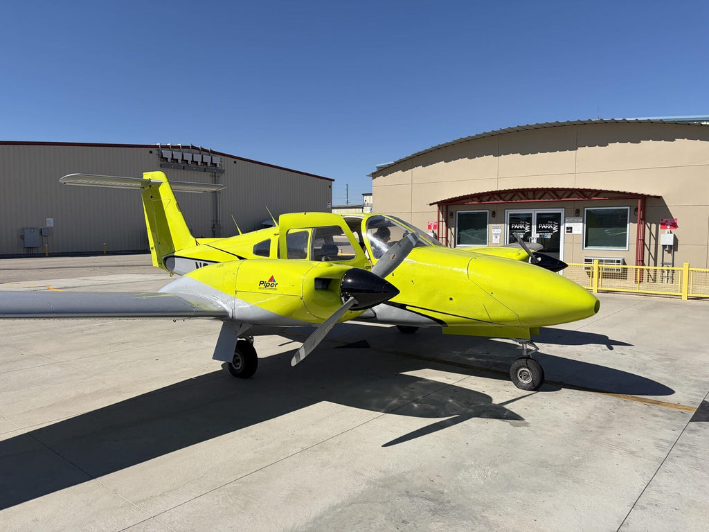 Multi-engine twin discovery flight over Los Angeles