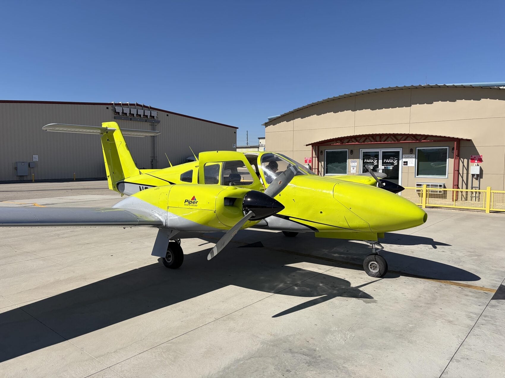 Multi-engine twin discovery flight over Los Angeles