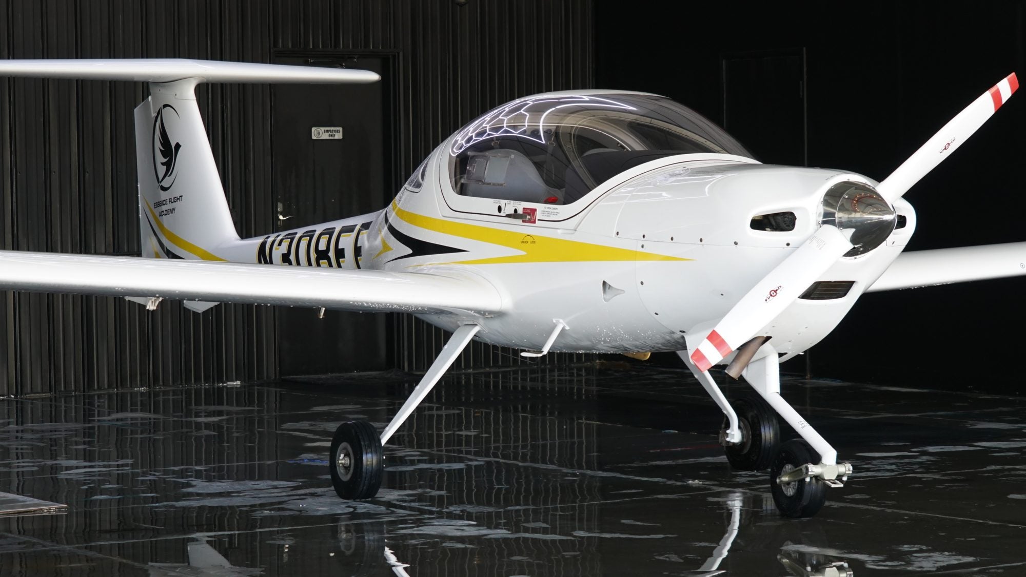 Discovery flight over Los Angeles in a Diamond trainer from Van Nuys Airport